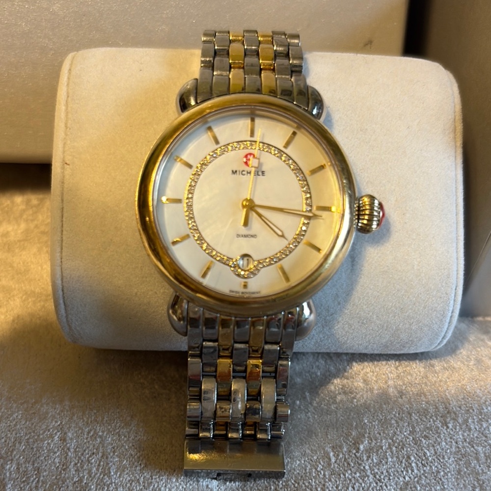 Michele Two-Tone Watch - Picture 6 of 8